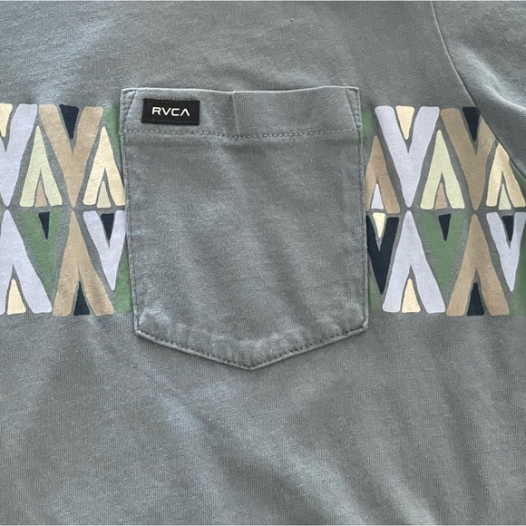 RVCA Tee Shirt with Pocket - Picture 2 of 3